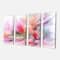 Designart - Lovely Painted Floral Design - Extra Large Floral Wall Art